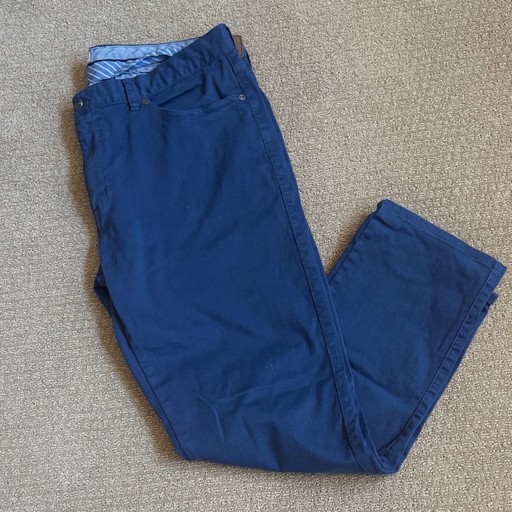 Peter Millar Navy Chinos